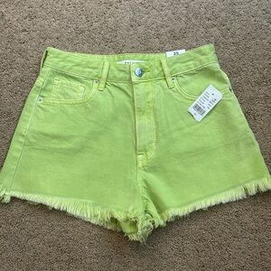 NWT Pacsun Women’s High Rise Festival Shorts Size 25
